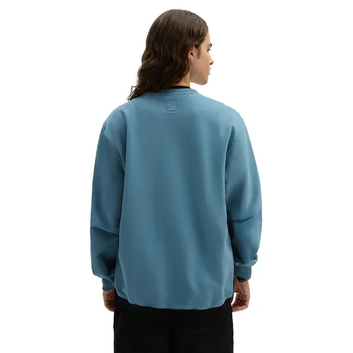 Vans Hoodies and Sweatshirts Men Sidestripe Block Crew Sweatshirt Black
