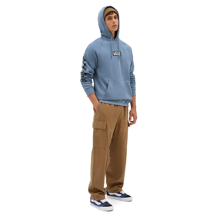 Vans Hoodies and Sweatshirts Men Versa Standard Pullover Hoodie Blue
