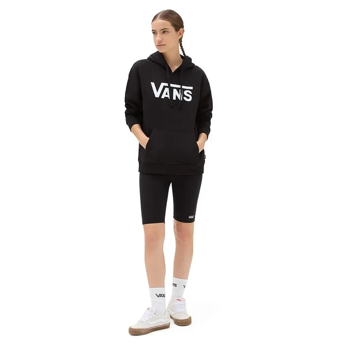 Vans Hoodies and Sweatshirts Women Classic V Boyfriend Fit Pullover Hoodie Black