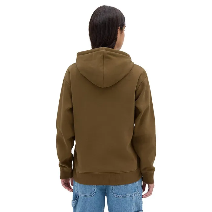Vans Hoodies and Sweatshirts Women Classic V Boyfriend Fit Pullover Hoodie Brown