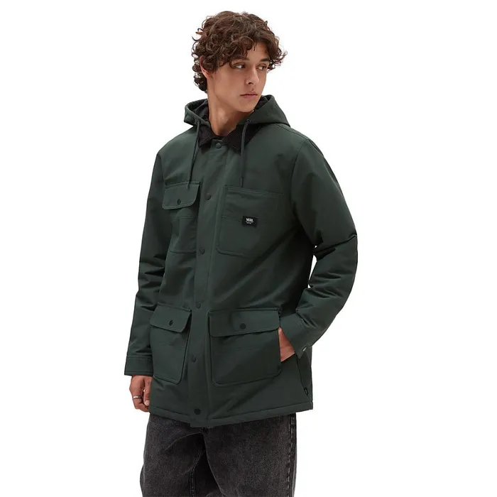Vans Jackets and Coats Men Drill Chore MTE1 Long Jacket Green