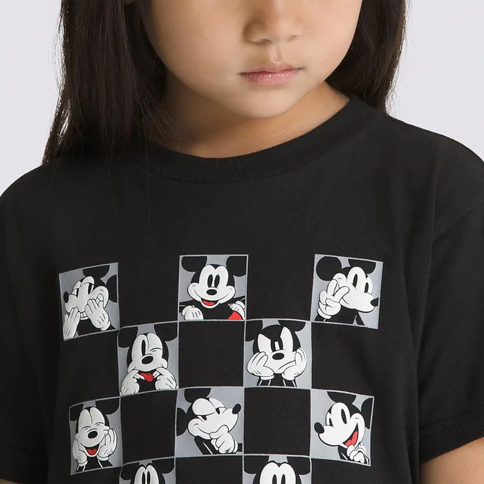 Vans Little Kids 28 Years Kids Disney X Little Snapshot TShirt 28 Years Black