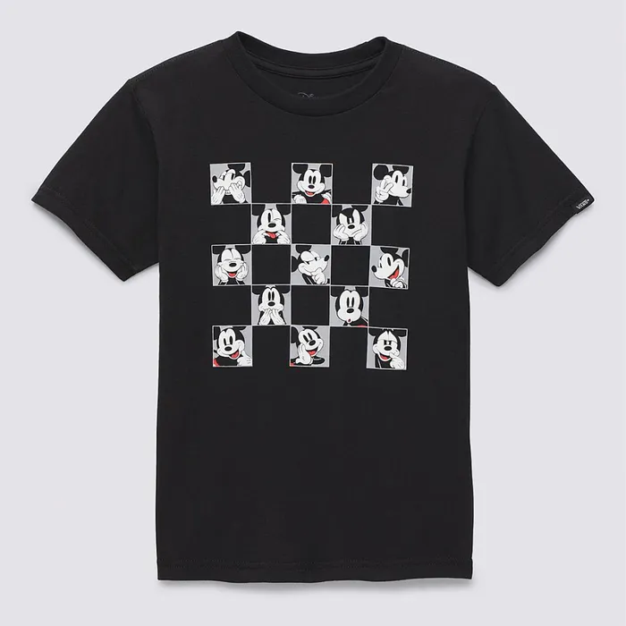 Vans Little Kids 28 Years Kids Disney X Little Snapshot TShirt 28 Years Black