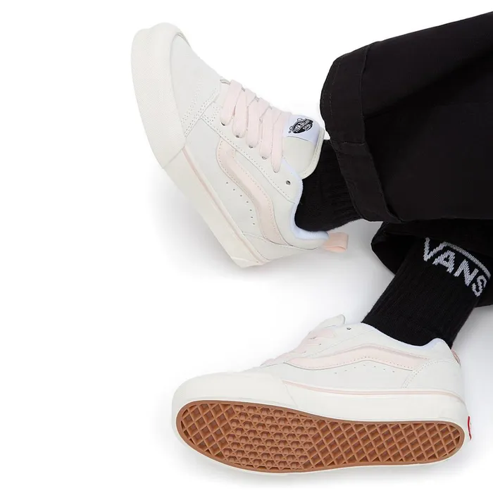Vans Lowtop Shoes Men Knu Skool Shoes Pink
