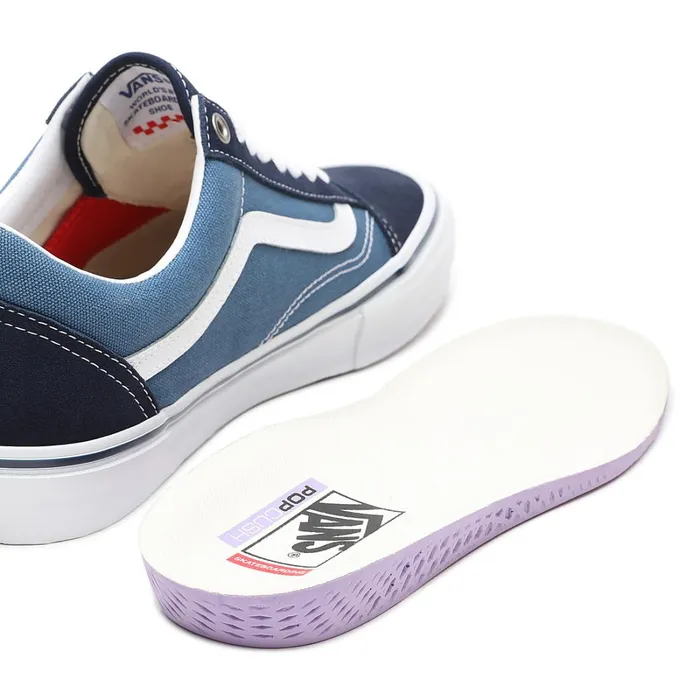 Vans Lowtop Shoes Men Skate Old Skool Shoes Blue