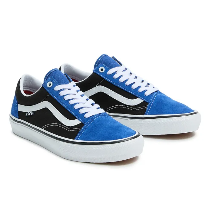 Vans Lowtop Shoes Men Skate Old Skool Shoes Blue Black