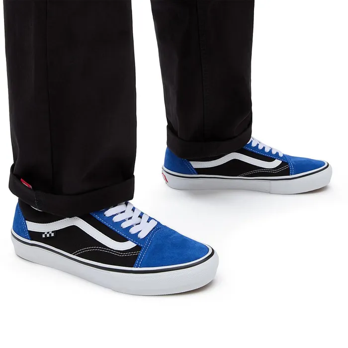 Vans Lowtop Shoes Men Skate Old Skool Shoes Blue Black