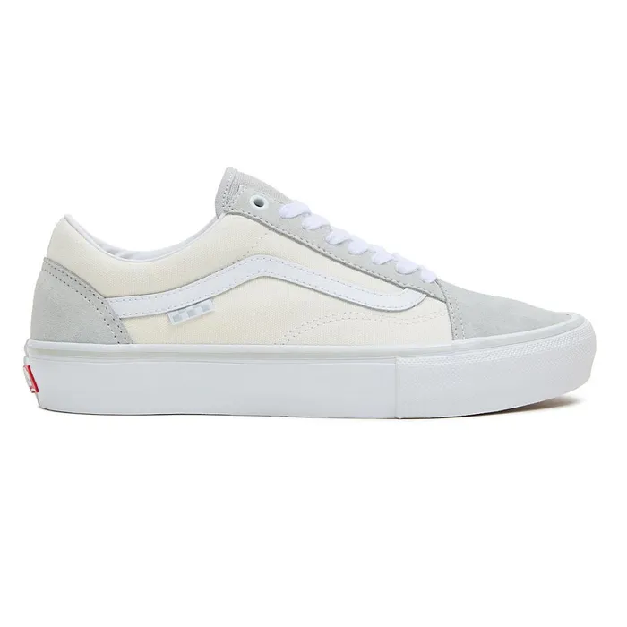 Vans Lowtop Shoes Men Skate Old Skool Shoes Grey White