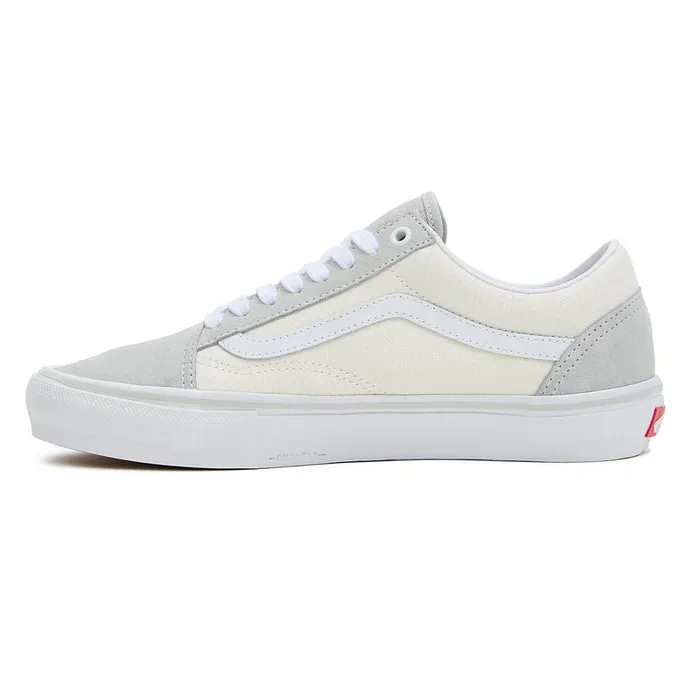 Vans Lowtop Shoes Men Skate Old Skool Shoes Grey White