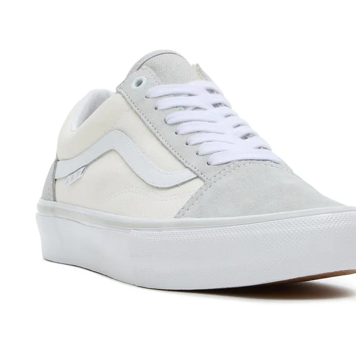 Vans Lowtop Shoes Men Skate Old Skool Shoes Grey White