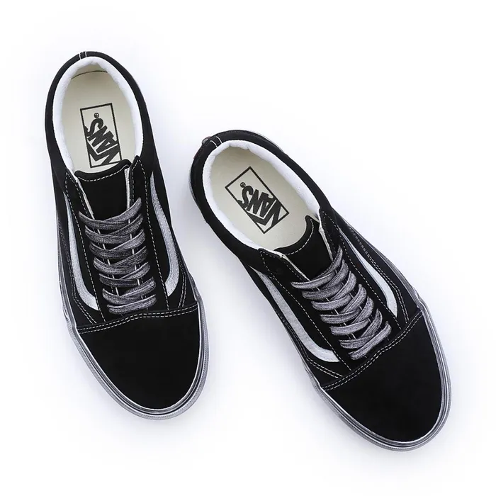 Vans Lowtop Shoes Men Stressed Old Skool Shoes Black
