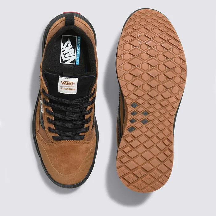 Vans Lowtop Shoes Men UltraRange EXO MTE1 Shoes Brown Orange