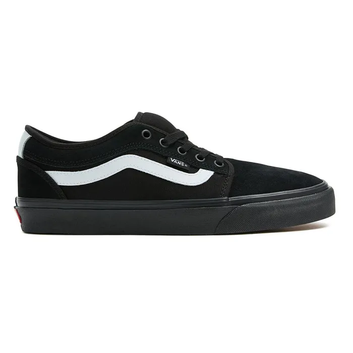 Vans Lowtop Shoes Women Chukka Low Sidestripe Shoes Black White