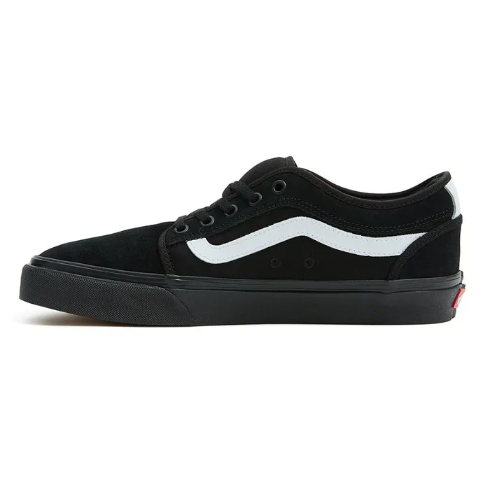 Vans Lowtop Shoes Women Chukka Low Sidestripe Shoes Black White