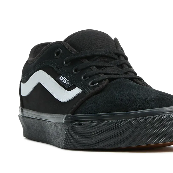 Vans Lowtop Shoes Women Chukka Low Sidestripe Shoes Black White