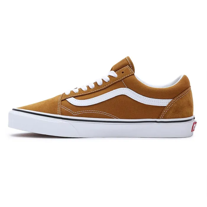 Vans Lowtop Shoes Women Color Theory Old Skool Shoes Brown