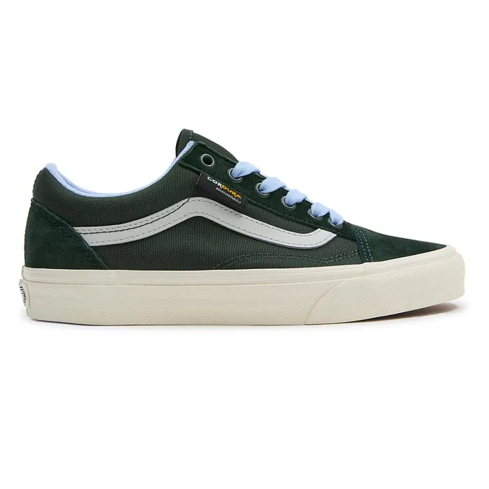 Vans Lowtop Shoes Women Cordura Old Skool Shoes Green
