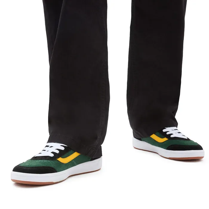 Vans Lowtop Shoes Women Cruze Too ComfyCush Shoes Black Green