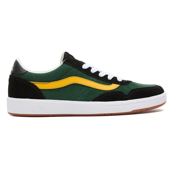 Vans Lowtop Shoes Women Cruze Too ComfyCush Shoes Black Green