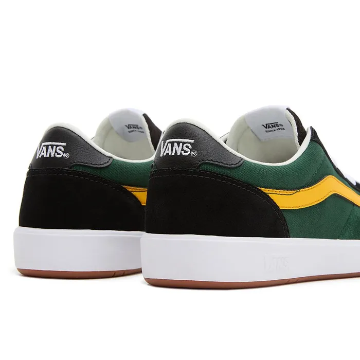 Vans Lowtop Shoes Women Cruze Too ComfyCush Shoes Black Green