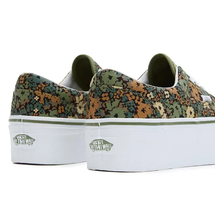 Vans Lowtop Shoes Women Era Stackform Shoes Green