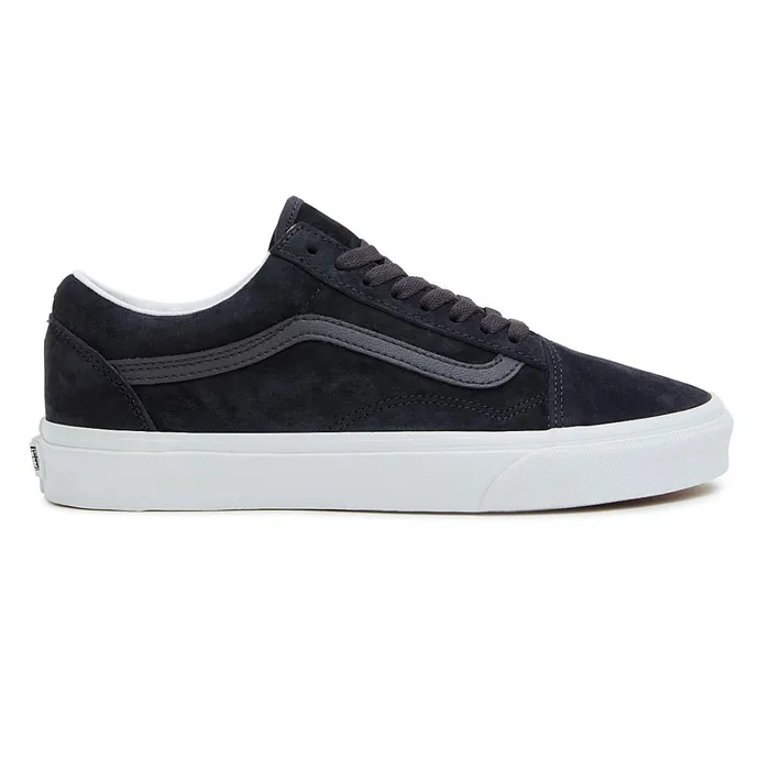 Vans Lowtop Shoes Women Old Skool Pig Suede Shoes Blue