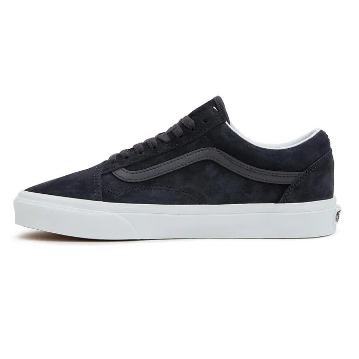 Vans Lowtop Shoes Women Old Skool Pig Suede Shoes Blue