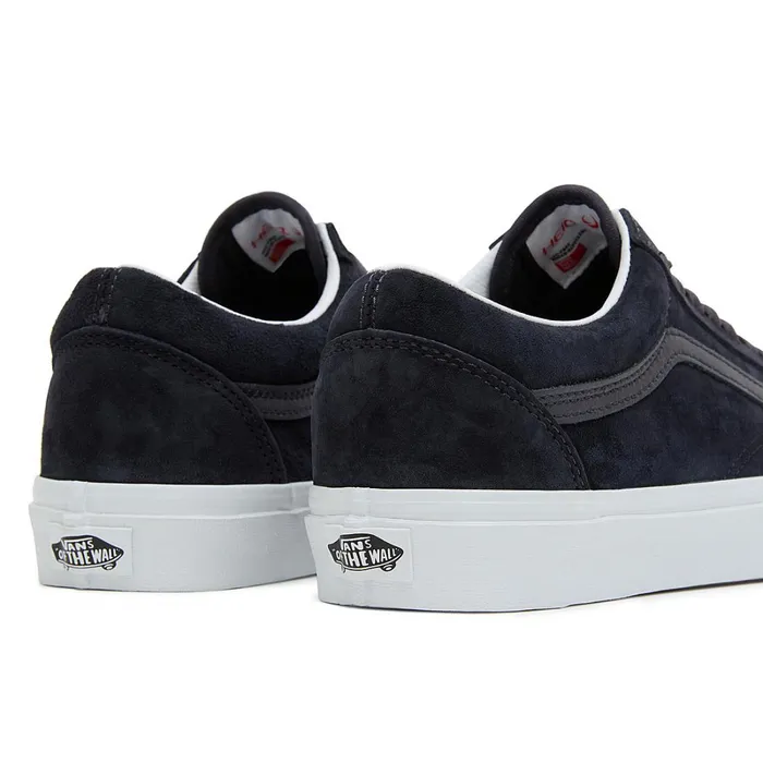 Vans Lowtop Shoes Women Old Skool Pig Suede Shoes Blue