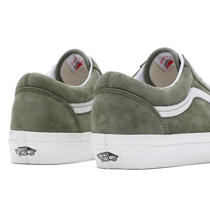 Vans Lowtop Shoes Women Pig Suede Old Skool 36 DX Shoes Green