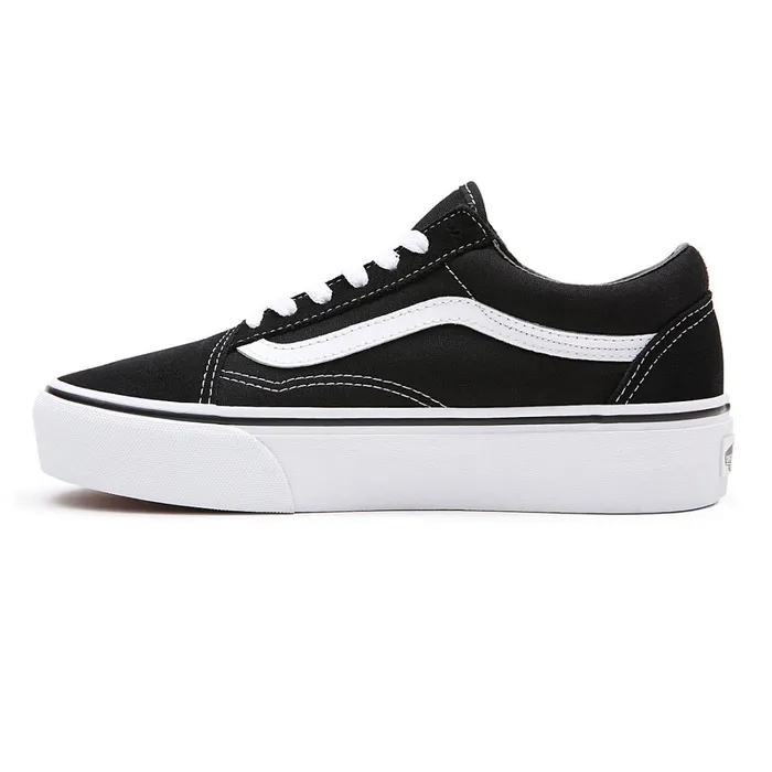 Vans Lowtop Shoes Women Platform Old Skool Shoes Black
