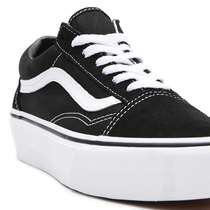 Vans Lowtop Shoes Women Platform Old Skool Shoes Black