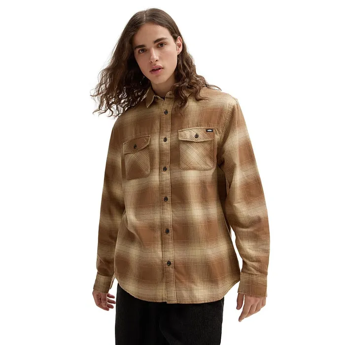 Vans Shirts Men Monterey III Woven Shirt Brown