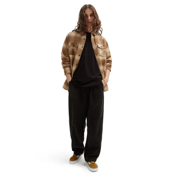 Vans Shirts Men Monterey III Woven Shirt Brown