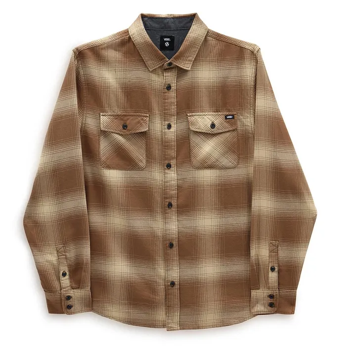 Vans Shirts Men Monterey III Woven Shirt Brown