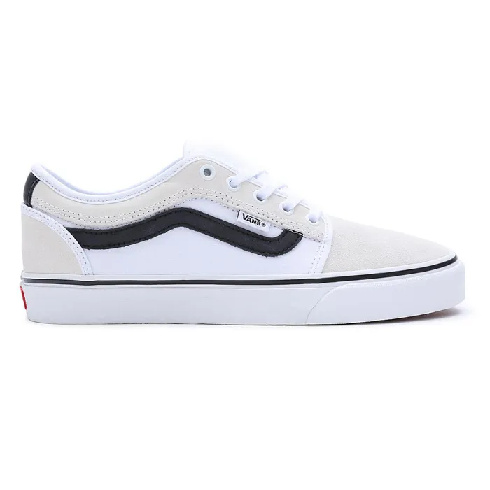Vans Skate Shoes Men Chukka Low Sidestripe Shoes White