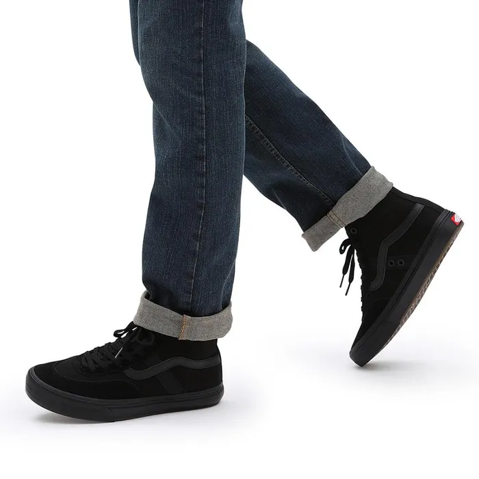 Vans Skate Shoes Men Crockett High Shoes Black