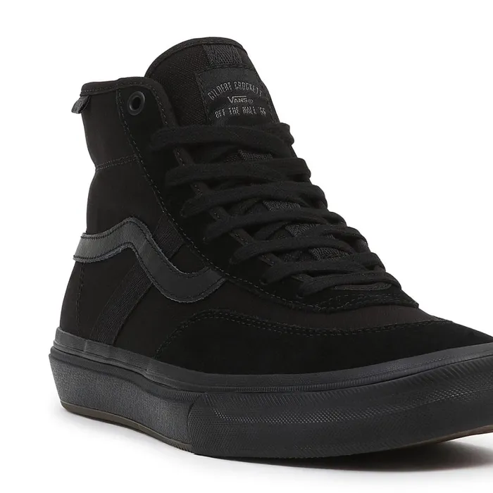 Vans Skate Shoes Men Crockett High Shoes Black