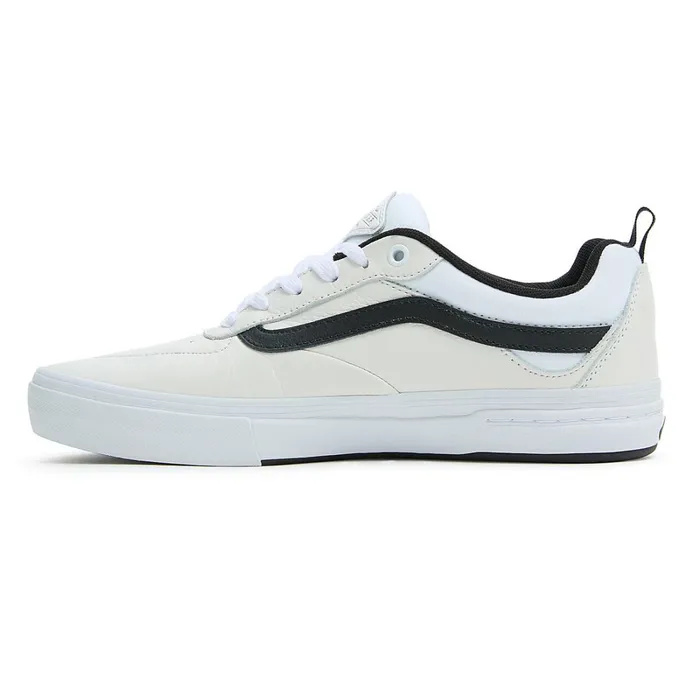 Vans Skate Shoes Men Kyle Walker Leather Shoes White