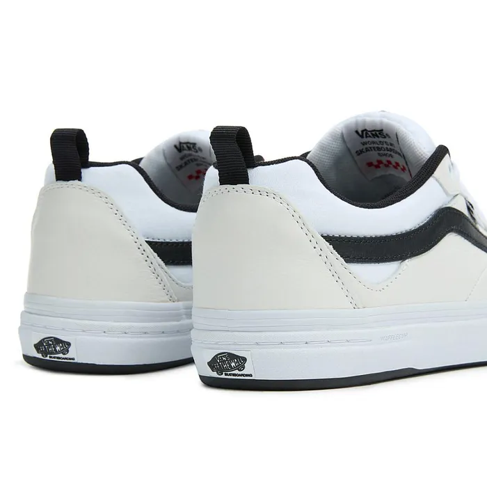 Vans Skate Shoes Men Kyle Walker Leather Shoes White