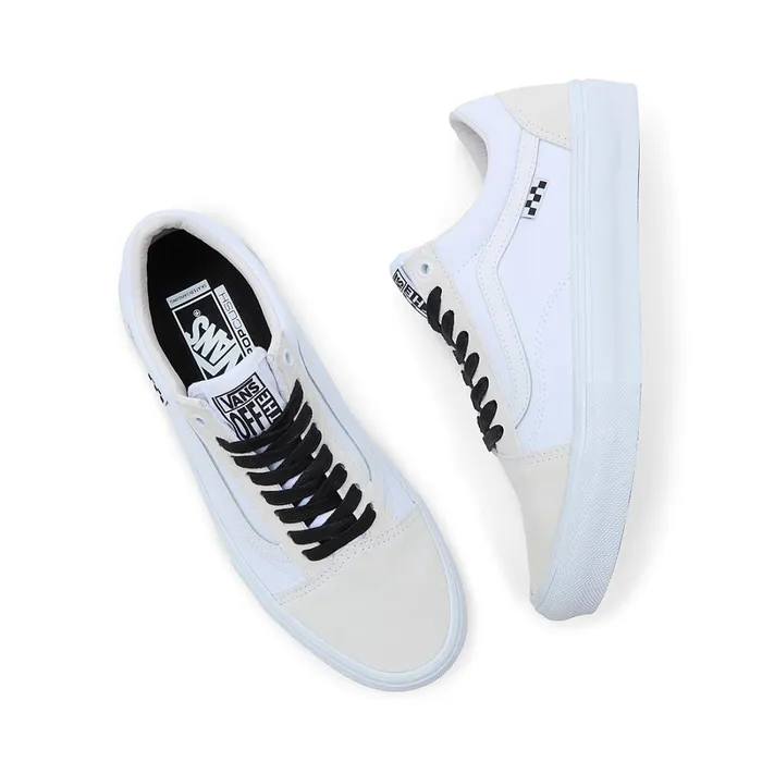 Vans Skate Shoes Men Skate Old Skool VCU Shoes White