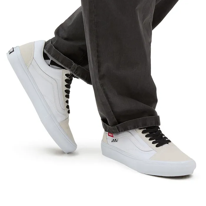Vans Skate Shoes Men Skate Old Skool VCU Shoes White