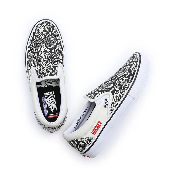 Vans Skate Shoes Men X Hockey Skate SlipOn Shoes Brown