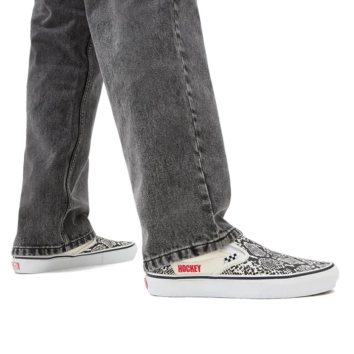 Vans Skate Shoes Men X Hockey Skate SlipOn Shoes Brown