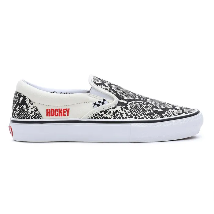 Vans Skate Shoes Men X Hockey Skate SlipOn Shoes Brown