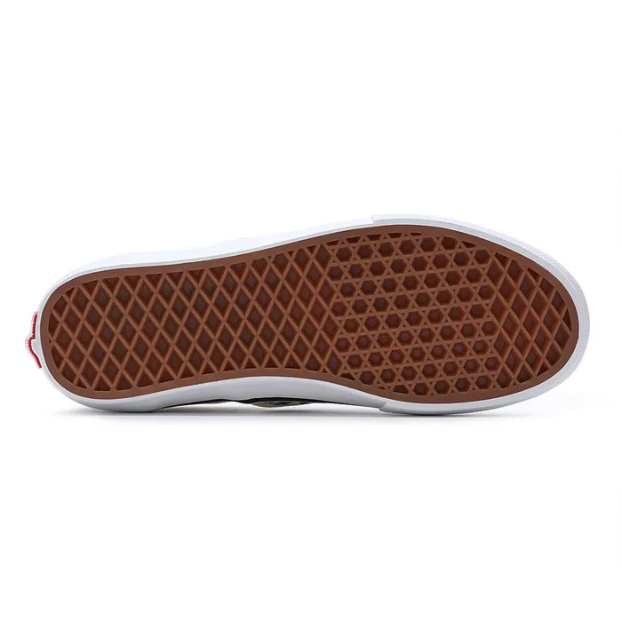 Vans Skate Shoes Men X Hockey Skate SlipOn Shoes Brown