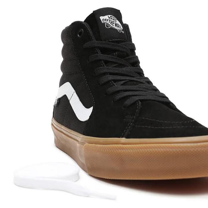 Vans Skate Shoes Women Skate SK8Hi Shoes Black