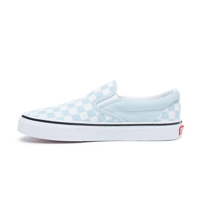 Vans Slipon Shoes Women Checkerboard Classic SlipOn Shoes Blue