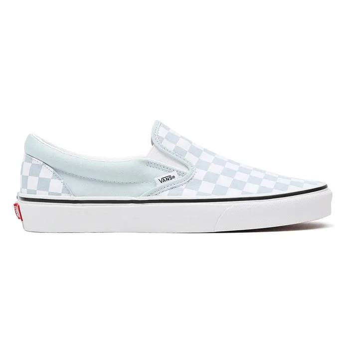 Vans Slipon Shoes Women Checkerboard Classic SlipOn Shoes Blue