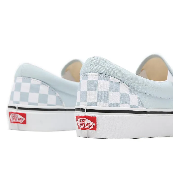 Vans Slipon Shoes Women Checkerboard Classic SlipOn Shoes Blue