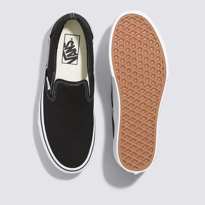Vans Slipon Shoes Women Classic SlipOn Stackform Shoes Black